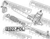 FEBEST 2322-POL Tie Rod Axle Joint